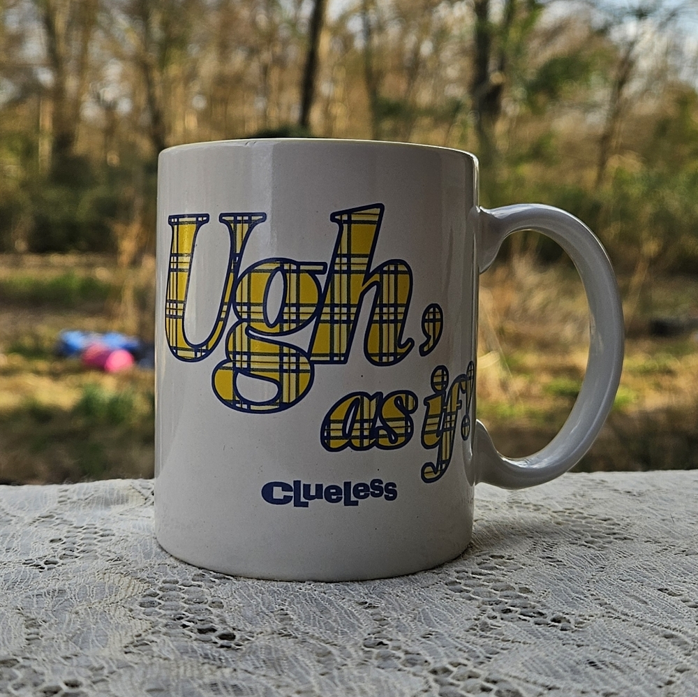 Clueless Collectible Coffee Mug, Ugh As If